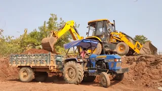 JCB And Tractor Video 🔥 || Tractor loading || #tractor #jcb #tractorvideo