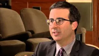 Comedian John Oliver on making fun of serious news