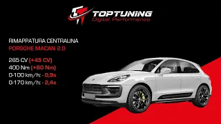 RIMAPPATURA CENTRALINA PORSCHE MACAN 2.0T 265CV (TopTuning Peschiera del Garda)