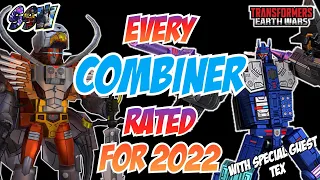every Combiners rated in Transformers Earth Wars for 2022