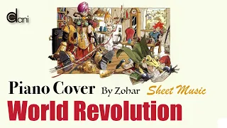 World Revolution (Zohar) Chrono Trigger Yasunori Mitsuda Piano Cover Sheet Music