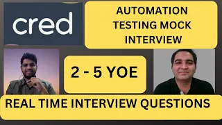 Automation Testing Interview| Java Interview Questions| 2-5 YOE