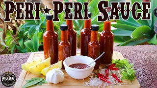 How to make a HOT Peri-Peri sauce | Homemade Red Chilli sauce Recipe | Peri Peri chicken | Piri-Piri