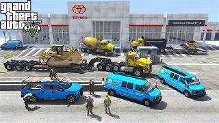 Building The First Toyota Dealership In GTA 5 - Construction Mod