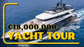 EXCLUSIVE TOUR! ⚓ Inside an €18M Mega Yacht at the Monaco Yacht Show! 😱💰