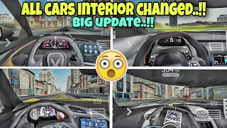 All cars interior changed😱||Big update 🤯||Extreme car driving simulator🔥