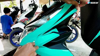 The new Honda beat in the green toska scooter will make it look different