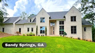 MUST SEE EXQUISITE 11,000 Sq Ft DREAM HOME For Sale in Sandy Springs, GA | POOL INCLUDED