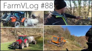 FarmVLOG#88: STORYTIME - Der Güllefass UNFALL + Ab in die Hecke mit Ferngesteuerten KOMMTEK Raupen