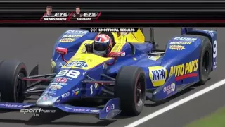 2016 Indy 500 Finish | Rossi wins