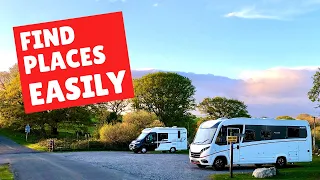 The Secret to finding overnight motorhome parking near you