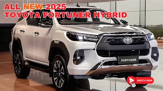 New Toyota Fortuner Hybrid 2025/2026 Launched! - More Powerful SUV!