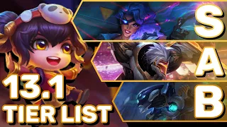 My Strategy & Tierlist For Climbing Patch 13.1 | TFT Guide Teamfight Tactics