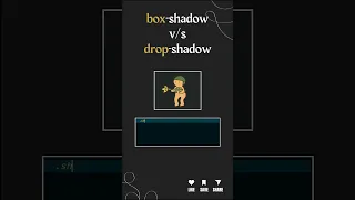 Box Shadow vs Drop Shadow in CSS - Source code link in description #short #shorts #youtubeshorts