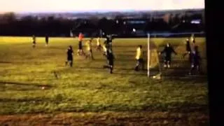 Kristian Parker looping header v Wednesfield Community