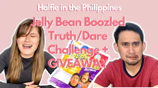 Jelly Bean Boozled Truth Or Dare CHALLENGE w/ Husband (I GAGGED) || GYMNOS FITNESS GIVEAWAY