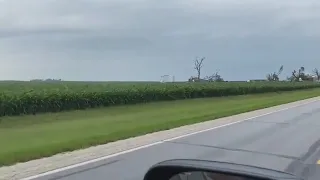 Calhoun County tornado damage from July 14, 2021