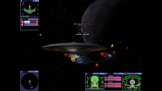 Mnemosyne Class vs MavQ Birds of Prey | Remastered v1.2 | Star Trek Bridge Commander