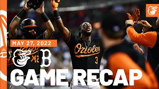 Orioles vs. Red Sox Game Recap (5/27/22) | Baltimore Orioles