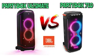 JBL Partybox Ultimate vs. JBL Partybox 710 | Specs Comparison!💯🔥