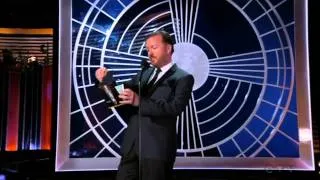 Ricky Gervais presents the Emmy Award to Sarah Silverman 2014