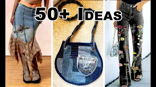 50 +Genius  Ways to Upcycle Your Jeans for a New Wardrobe