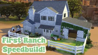 The Cozy Corner House Ranch Build 🐴​💕​ | The Sims 4 Speed Build