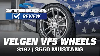 2005-2023 Mustang Velgen VF5 Lightweight Series Wheels | Steeda Review