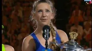 Victoria Azarenka wins the Australian Open (2012)