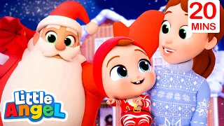 Who's At The Door? (Christmas) | Christmas Songs for Kids | CoCoMelon | Moonbug Christmas Kids