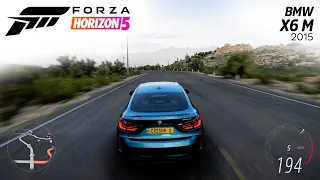 BMW X6 M 2015 - Forza Horizon 5 | Logitech G920 GamePlay [4K]