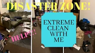EXTREME CLEAN WITH ME || CLEANING MOTIVATION || TIME LAPSE