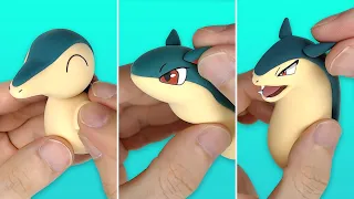 Pokémon Figures Making - Cyndaquil line!!(Quilava, Typhlosion) | Clay Art