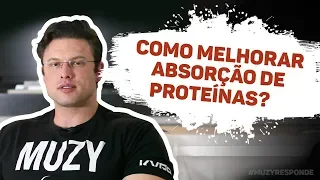 COMO ABSORVER MAIS PROTEÍNAS | MUZY RESPONDE