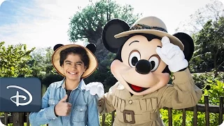 ‘The Jungle Book’ Actor Neel Sethi Visits Disney’s Animal Kingdom