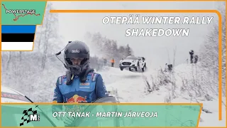 OTT TÄNAK- MARTIN JÄRVEOJA FORD PUMA RALLY 1|| OTEPÄÄ TALVERALLI SHAKEDOWN || PURE SOUND