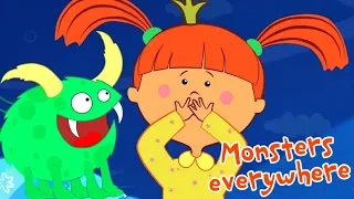 The Little Princess - Monsters everywhere - Animation For Children