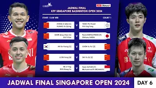 Hasil Semifinal & Jadwal Final Singapore Open 2024. Besok Pukul 13:00 WIB Live #singaporeopen2024