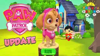 Tag with Ryan - Skye New Character Unlocked PAW Patrol UPDATE - All Dogs All Costumes Unlocked