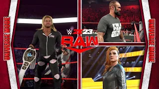 WWE 2K23 | Universe Mode: RAW | UNTRUSTWORTHY