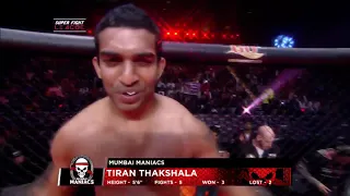 Super Fight League | Tiran Thakshala vs Krishan Rawat | SFL