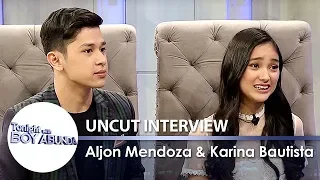 Aljon Mendoza and Karina Bautista | TWBA Uncut Interview