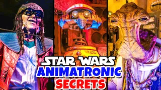 Top 7 Disney Animatronic Secrets - Star Wars Galaxy's Edge