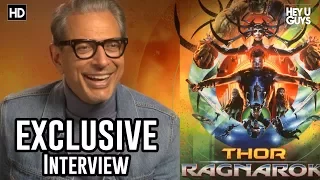 Hilarious Jeff Goldblum - Thor: Ragnarok | Exclusive Interview