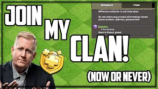 JOIN My Clan in Clash of Clans!