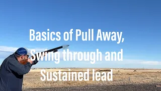 Basics of pull away, sustained lead, and swing through.