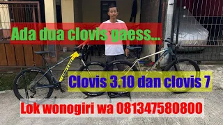 Ada united clovis 7 dan clovis 3.10 #jualbelisepeda #sepeda #mtb #sepedamurah