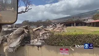 Students and staff of Maui schools try to move forward amid wildfire devastation