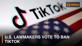 U.S. lawmakers vote to ban TikTok and other updates | DD India Live