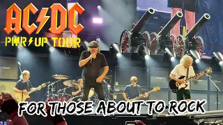 AC/DC - FOR THOSE ABOUT TO ROCK - Gelsenkirchen 17.05.2024 ("POWER UP"-Tour)